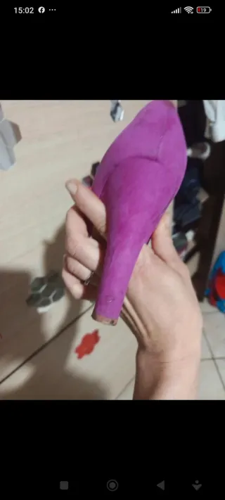 Décolleté fucsia tacco 38