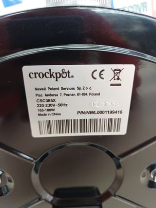 Olla cocción lenta 3,5 L apta dorar – Crockpot