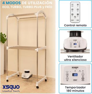 Secadora de ropa Secamatic Máxima XXL sin friccion