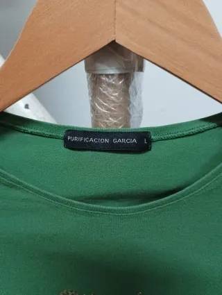 Polo Purificación García verde L