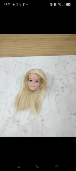 Testa Barbie Francie Malibu Korea 1966