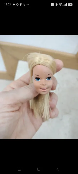 Testa Barbie Francie Malibu Korea 1966