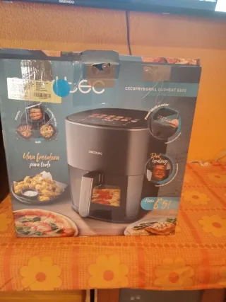 Cecofry & Grill Duoheat Cecotec Nueva