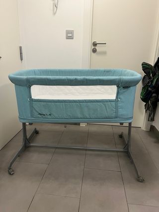 Minicuna colecho + parque infantil