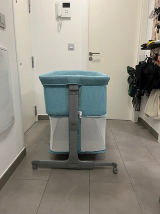 Minicuna colecho + parque infantil