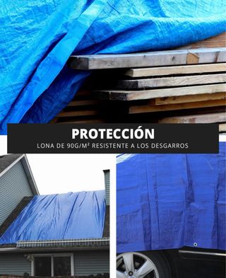 Lona Multiusos Impermeable 5x8m