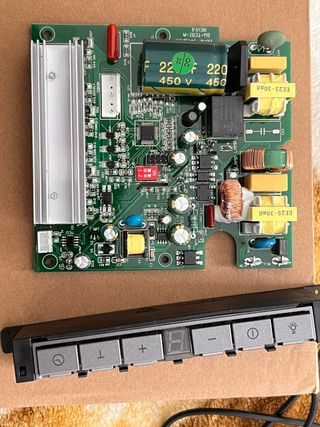 Placa de mando campana extractora