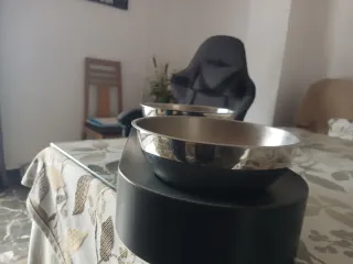 Comedero doble PETKIT acero inoxidable