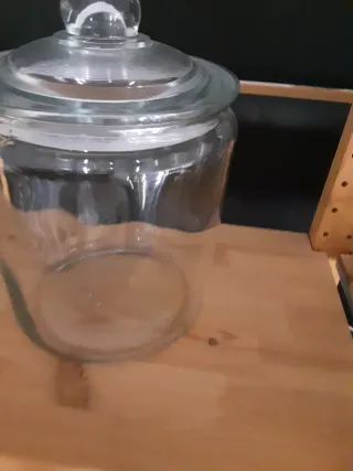 Tarro de cristal para galletas