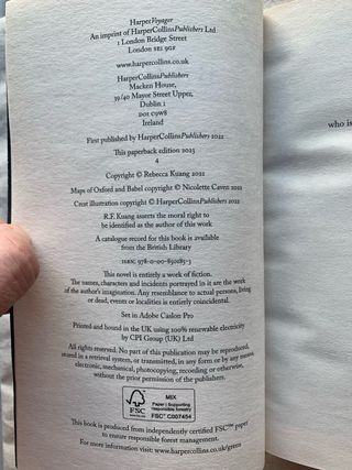 Libro en inglés: Babel.