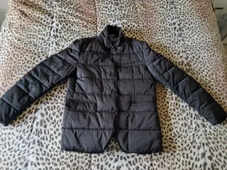 Piumino elegante nero