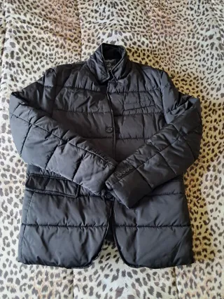 Piumino elegante nero