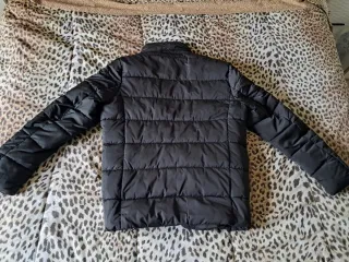 Piumino elegante nero