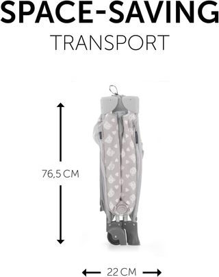 hauck Sleep N Play Center Cuna de Viaje Dos Altura