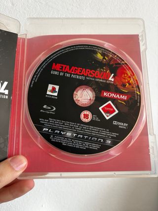 Metal Gear Solid 4 PS3