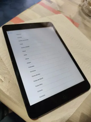 iPad mini Negro Piezas