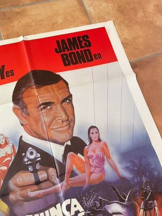 Póster Película Nunca Digas Nunca Jamás