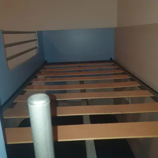 Litera infantil Ikea azul y entero 300 con muebles