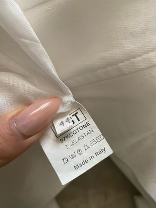 Giacca Blazer Bianca Vintage Smanicata con Cintura