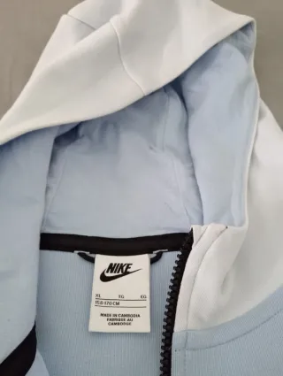 Sudadera Nike Azul y Blanca