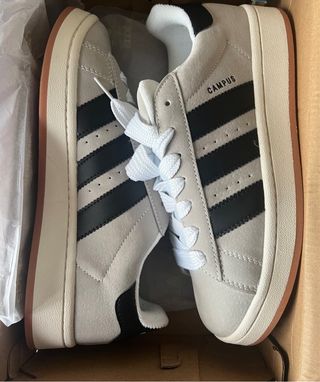 Adidas Campus Beige y Negro Talla 40