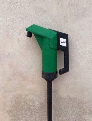 Bomba de barril manual Mobil