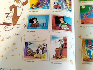 Álbum cromos SUPER FESTIVAL dibuj animado Facsímil