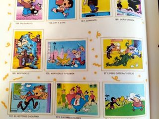 Álbum cromos SUPER FESTIVAL dibuj animado Facsímil