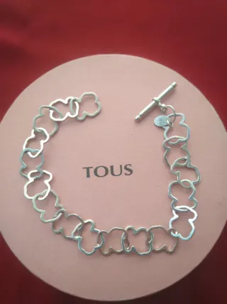 Pulsera Tous Oso Plata