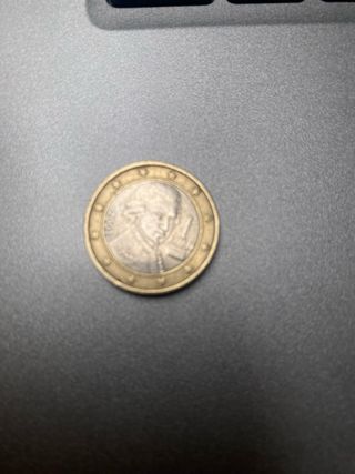 Moneda 1 Euro Mozart 2002