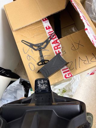 Portamatriculas Yamaha TMAX 2024 Nuevo