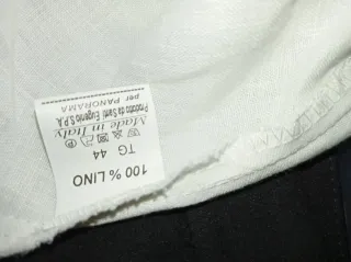 Pantaloni bianchi Panorama taglia 44