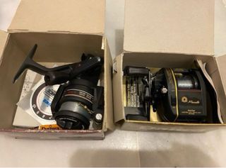 Lote 4 carretes pesca Daiwa y