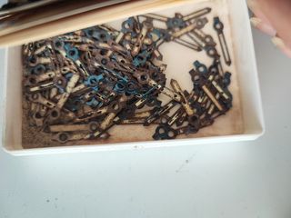 lote de punteros para relojes de sobremesa