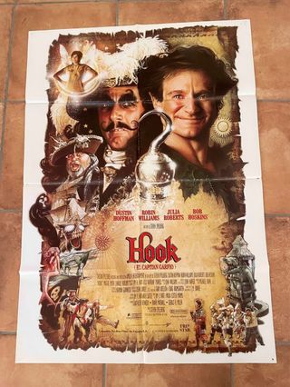 Póster Película Hook (El Capitán Garfio)