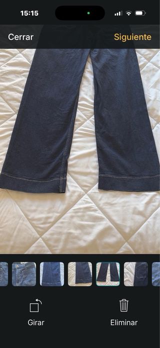 Tejanos campana Bershka talla S