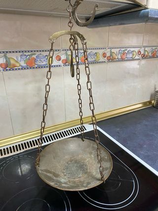 Balanza romana antigua siglo XIX – decoración rúst