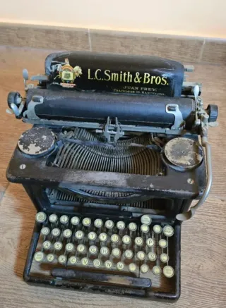 Máquina de Escribir L.C. Smith & Bros Vintage
