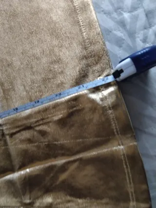 Vestido dorado brillante