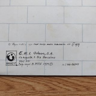 Pink Floyd: The Wall (Vinilo 1979)