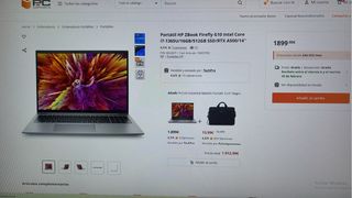 Portátil HP ZBook Firefly G10 i7