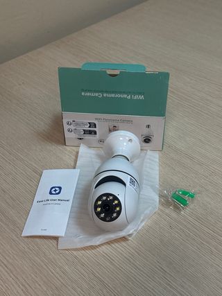 Cámara Seguridad Bombilla WiFi