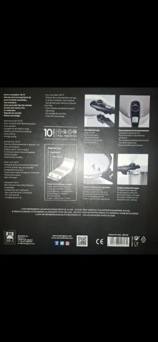 Olla a presión BRA Active Pro 10L Nueva SIN USAR