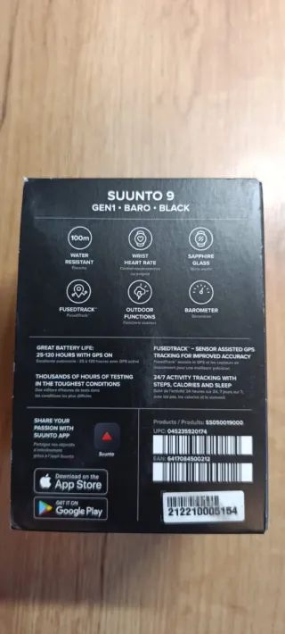 Suunto 9 Baro GPS Multideporte
