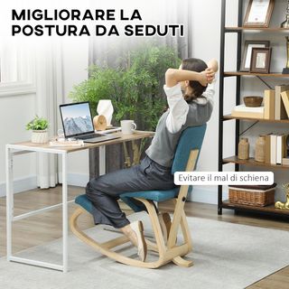 Sedia Ergonomica a Inginocchiatoio con Movimento a