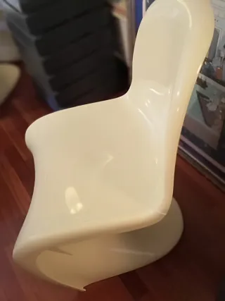 Réplica Silla Panton Diseño Moderno fisura lateral