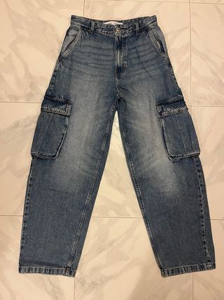 Pantalones Bershka azules