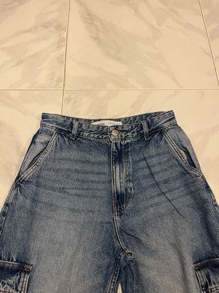 Pantalones Bershka azules