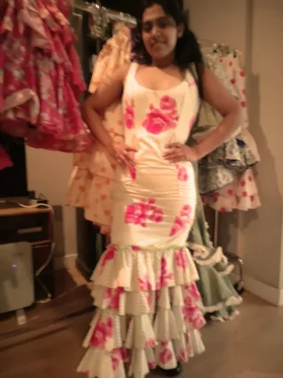 Traje de flamenca con volantes Ogerta 25€