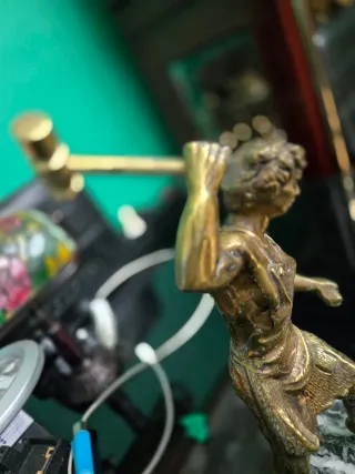 Figura Bronce Herreros Escultor Victor Rousseau